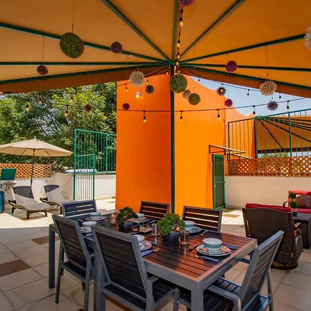 Вилла New! Bamboo Rooftop Куэрнавака Экстерьер фото